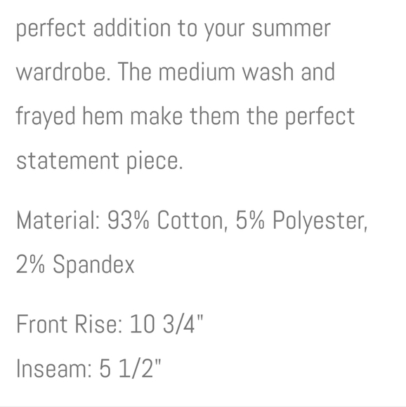 Judy Blue Mid Thigh length shorts - Picture 13 of 13